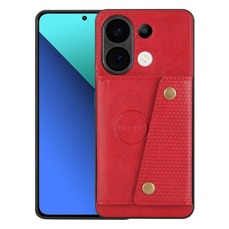 Double Buckle Card Slots Magnetic Phone Case, For Xiaomi Redmi K70 Ultra, For Xiaomi Redmi 13 4G Global, For Xiaomi Redmi Note 13 Pro 4G Global, For Xiaomi Redmi Note 13 4G Global