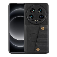 Double Buckle Card Slots Magnetic Phone Case, For Xiaomi 14 Ultra, For Xiaomi Redmi 13C 4G / Poco C65, For Xiaomi 13T / Redmi K60 Ultra, For Xiaomi Redmi Note 12R /Redmi 12 5G