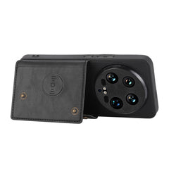 Double Buckle Card Slots Magnetic Phone Case, For Xiaomi 14 Ultra, For Xiaomi Redmi 13C 4G / Poco C65, For Xiaomi 13T / Redmi K60 Ultra, For Xiaomi Redmi Note 12R /Redmi 12 5G