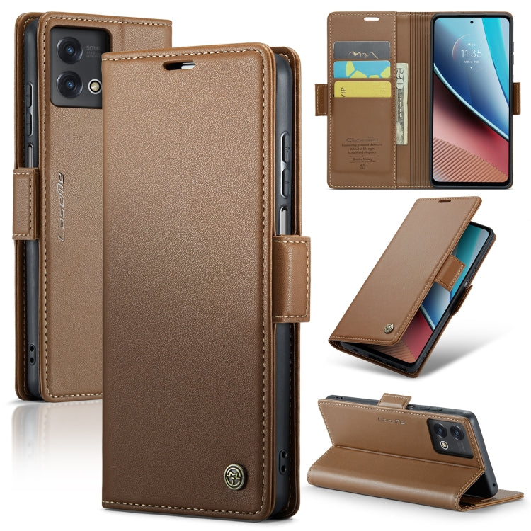 CaseMe 023 Butterfly Buckle Litchi Texture RFID Anti-theft Leather Phone Case