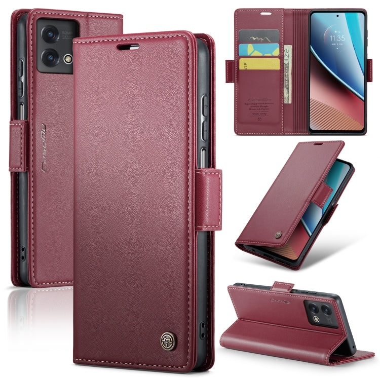 CaseMe 023 Butterfly Buckle Litchi Texture RFID Anti-theft Leather Phone Case
