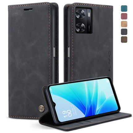 CaseMe 013 Multifunctional Horizontal Flip Leather Phone Case, For OPPO Reno8 T 4G, For OPPO A57 4G Global/A57S 4G Global/A77 4G Global