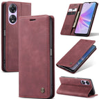 For OPPO A58 5G / A58X 5G / Wine Red