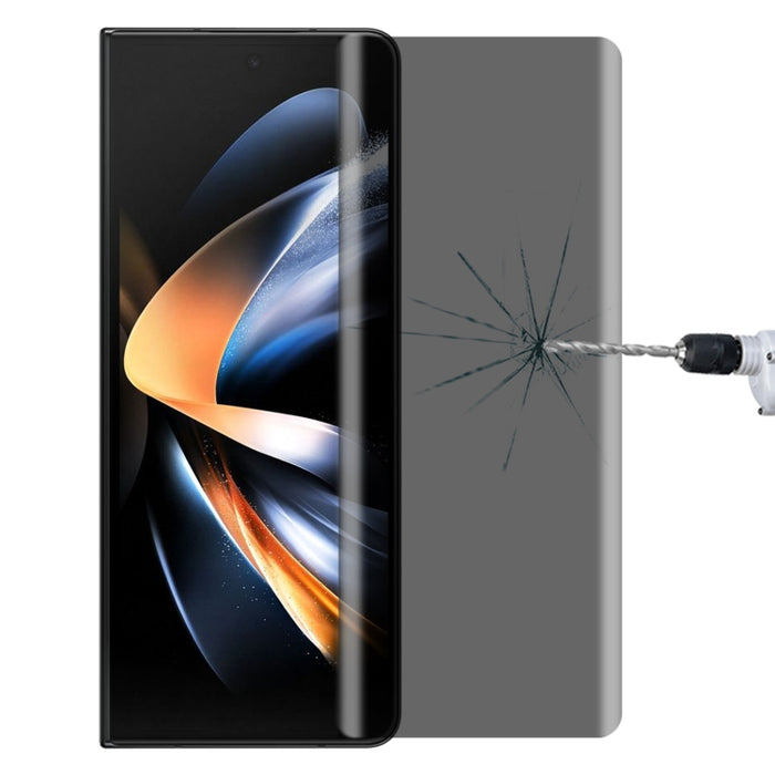 Inner Screen Privacy Full Cover Screen Protector Tempered Glass Film, For Samsung Galaxy Z Fold5 (1PC)