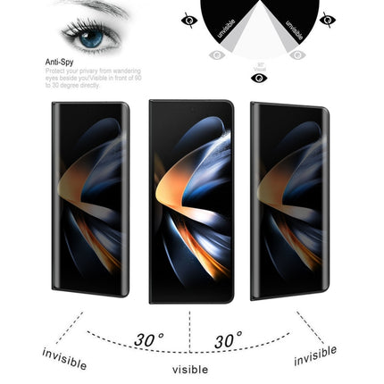 Inner Screen Privacy Full Cover Screen Protector Tempered Glass Film, For Samsung Galaxy Z Fold5 (1PC)