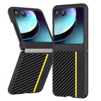 For Motorola Razr 40 Ultra / Black Yellow