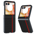 For Motorola Razr 50 / 60 / 70 5G / Black Red