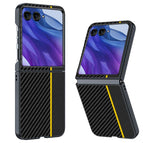For Motorola Razr 60 Ultra / 70 Ultra / Black Yellow