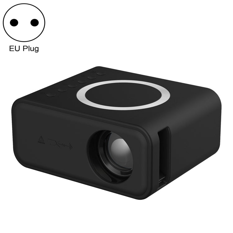T300S 320x240 24ANSI Lumens Mini LCD Projector Supports Wired & Wireless Same Screen, US Plug, EU Plug, UK Plug, AU Plug