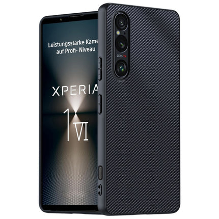 Ultra-thin Carbon Fiber Texture Printing Phone Case, For Sony Xperia 1 VI, For Sony Xperia 1 V