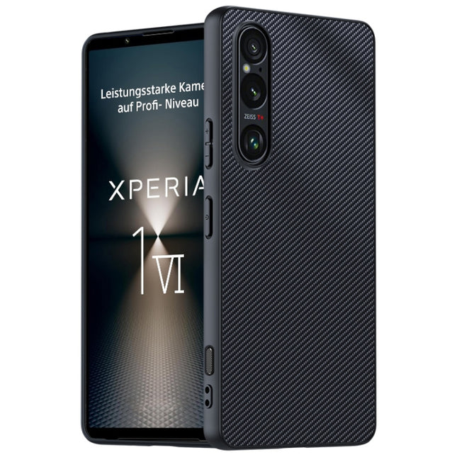 Ultra-thin Carbon Fiber Texture Printing Phone Case, For Sony Xperia 1 VI, For Sony Xperia 1 V