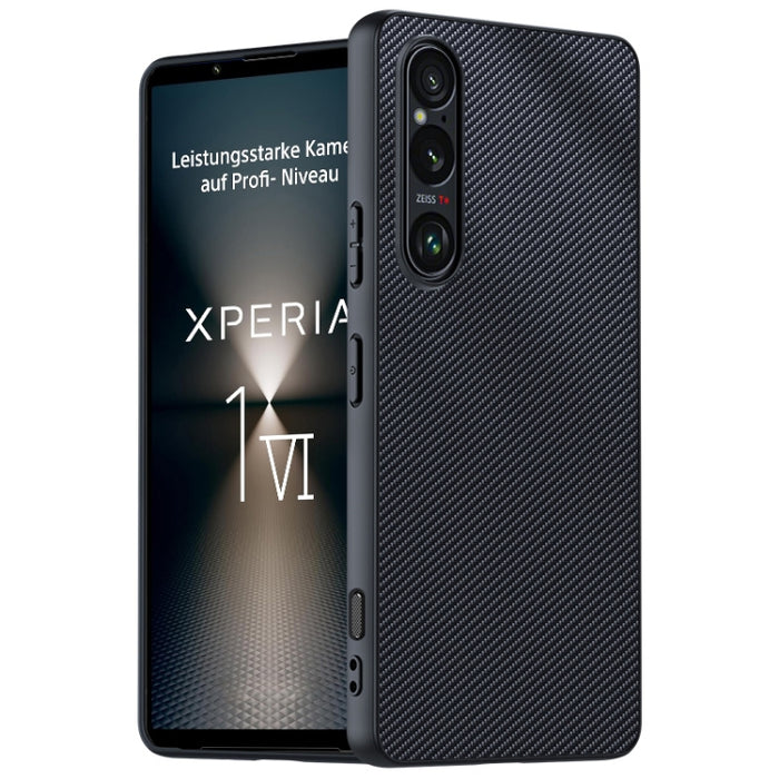 Ultra-thin Carbon Fiber Texture Printing Phone Case, For Sony Xperia 1 VI, For Sony Xperia 1 V