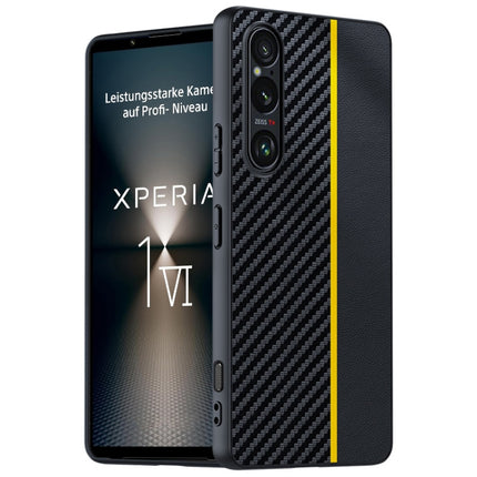 Ultra-thin Carbon Fiber Texture Printing Phone Case, For Sony Xperia 1 VI, For Sony Xperia 1 V