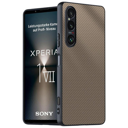 Ultra-thin Carbon Fiber Texture Printing Phone Case, For Sony Xperia 1 VIII, For Sony Xperia 10 VII, For Sony Xperia 1 VII, For Sony Xperia 10 VI