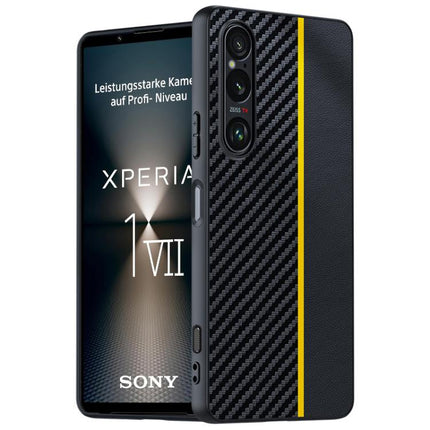 Ultra-thin Carbon Fiber Texture Printing Phone Case, For Sony Xperia 1 VIII, For Sony Xperia 10 VII, For Sony Xperia 1 VII, For Sony Xperia 10 VI