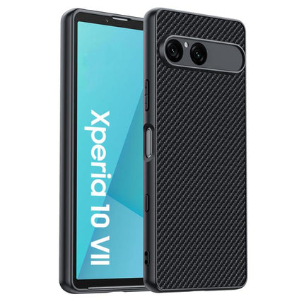 Ultra-thin Carbon Fiber Texture Printing Phone Case, For Sony Xperia 1 VIII, For Sony Xperia 10 VII, For Sony Xperia 1 VII, For Sony Xperia 10 VI