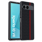 For Sony Xperia 10 VII / Black Red