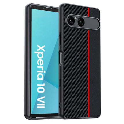 Ultra-thin Carbon Fiber Texture Printing Phone Case, For Sony Xperia 1 VIII, For Sony Xperia 10 VII, For Sony Xperia 1 VII, For Sony Xperia 10 VI