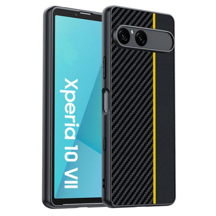 Ultra-thin Carbon Fiber Texture Printing Phone Case, For Sony Xperia 1 VIII, For Sony Xperia 10 VII, For Sony Xperia 1 VII, For Sony Xperia 10 VI