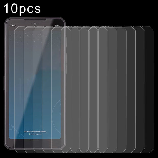 10pcs 0.26mm 9H 2.5D Tempered Glass Film, For CAT S75, For CAT S53, For CAT S52