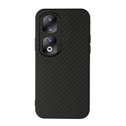 Carbon Fiber Texture Shockproof Phone Case, For Honor 90 Pro, For Honor 90
