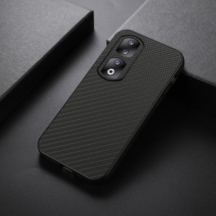 Carbon Fiber Texture Shockproof Phone Case, For Honor 90 Pro, For Honor 90