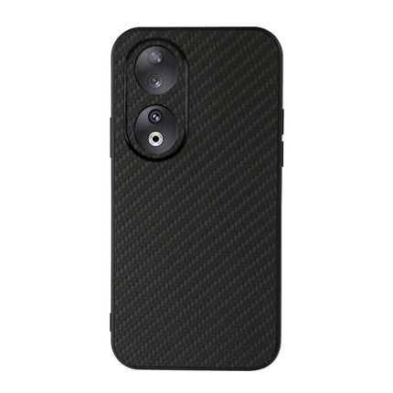Carbon Fiber Texture Shockproof Phone Case, For Honor 90 Pro, For Honor 90