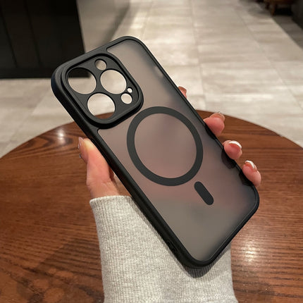 Funda híbrida de TPU y PC con imán MagSafe para iPhone 12 Pro Max, iPhone 12 Pro, iPhone 11 Pro Max, iPhone 11, iPhone 11 Pro