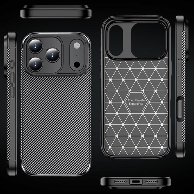 Carbon Fiber Texture Shockproof TPU Phone Case, For iPhone 17 Pro Max, For iPhone 17 Pro, For iPhone 17, For iPhone Air, For iPhone SE 2024, For iPhone 16 Pro Max, For iPhone 16 Pro, For iPhone 16 Plus, For iPhone 16, For iPhone 15 Pro Max             ...