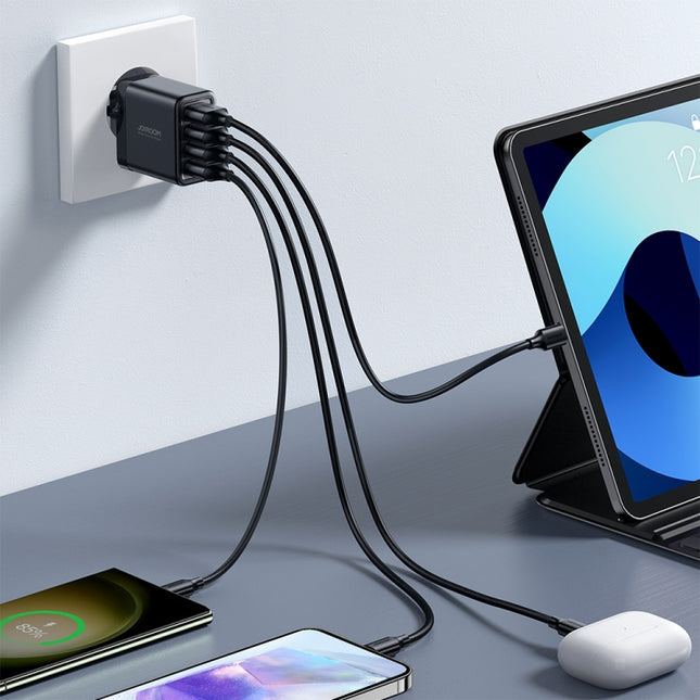 Cargador de 4 puertos USB de 4,8 A y 24 W de JOYROOM JR-TCN03, JR-TCN03