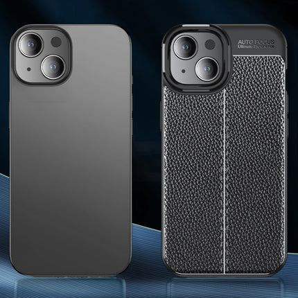 Litchi Texture Shockproof TPU Phone Case