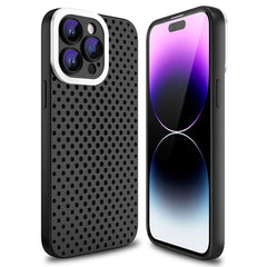 Hollow Heat Dissipation TPU Phone Case, For iPhone 14 Plus, For iPhone 14, For iPhone 14 Pro, For iPhone 14 Pro Max, For iPhone SE 2022 / 2020 / 8 / 7, For iPhone 13 Pro Max