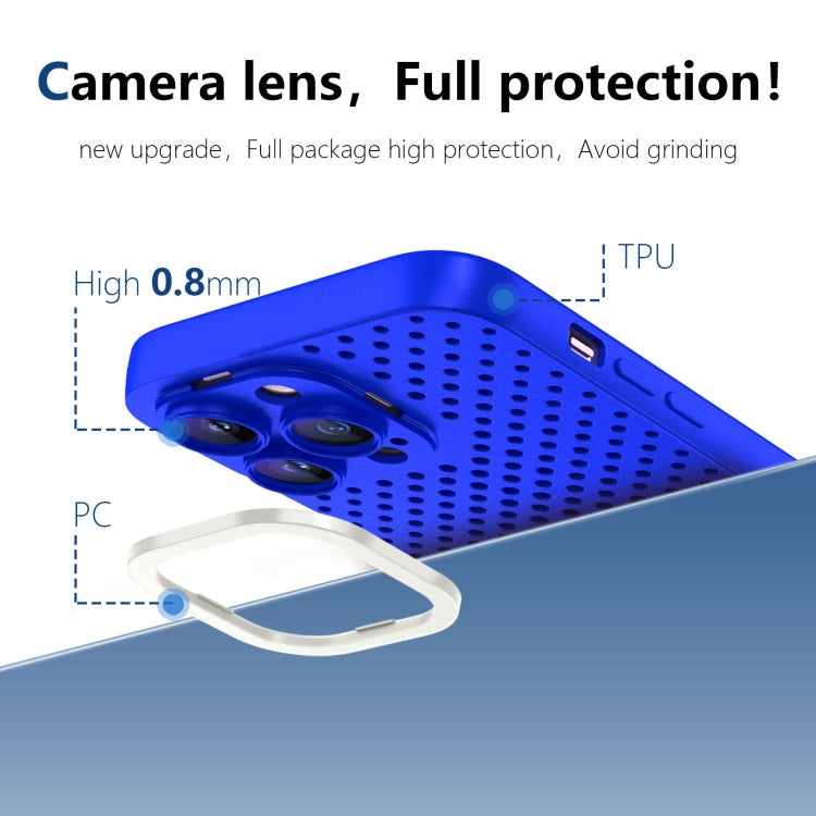 Hohle Wärmeableitungs-TPU-Telefonhülle, Für iPhone 11, Für iPhone 11 Pro, Für iPhone X / XS, Für iPhone XR, Für iPhone XS Max, Für iPhone 8 Plus / 7 Plus