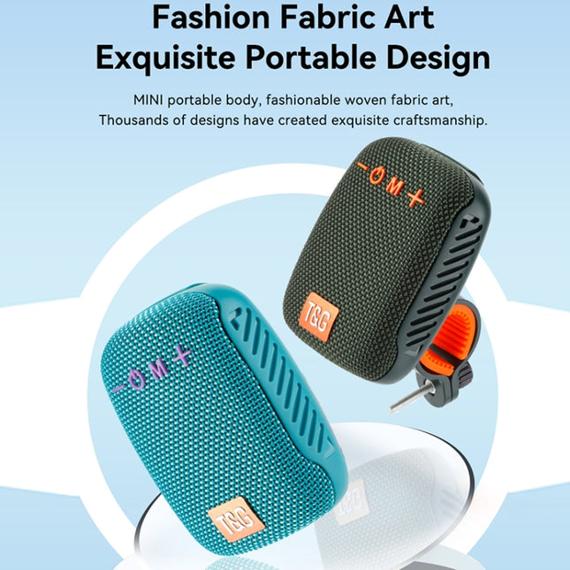 T&amp;G TG-392 Outdoor-Fahrrad-TWS-drahtloser Bluetooth-IPX5-wasserdichter Lautsprecher