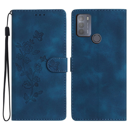 Flower Butterfly Embossing Pattern Leather Phone Case, For Motorola Moto G10 / G20 / G30, For Motorola Moto G50, For Motorola Moto G9 / G9 Play / E7 Plus, For Motorola Moto E 2020
