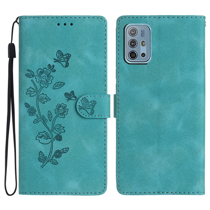 Flower Butterfly Embossing Pattern Leather Phone Case, For Motorola Moto G10 / G20 / G30, For Motorola Moto G50, For Motorola Moto G9 / G9 Play / E7 Plus, For Motorola Moto E 2020