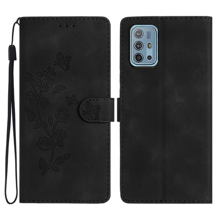 Flower Butterfly Embossing Pattern Leather Phone Case, For Motorola Moto G10 / G20 / G30, For Motorola Moto G50, For Motorola Moto G9 / G9 Play / E7 Plus, For Motorola Moto E 2020
