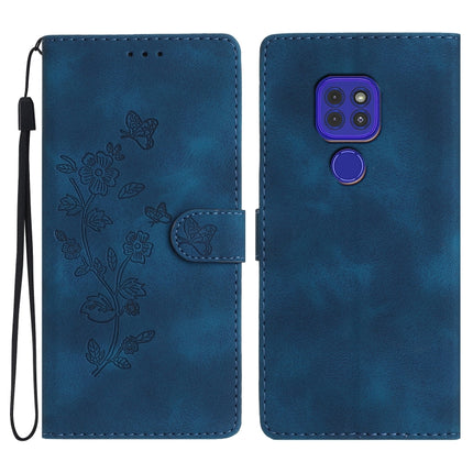 Flower Butterfly Embossing Pattern Leather Phone Case, For Motorola Moto G10 / G20 / G30, For Motorola Moto G50, For Motorola Moto G9 / G9 Play / E7 Plus, For Motorola Moto E 2020