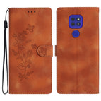For Motorola Moto G9 / G9 Play / E7 Plus / Brown