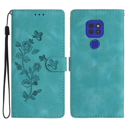 Flower Butterfly Embossing Pattern Leather Phone Case, For Motorola Moto G10 / G20 / G30, For Motorola Moto G50, For Motorola Moto G9 / G9 Play / E7 Plus, For Motorola Moto E 2020