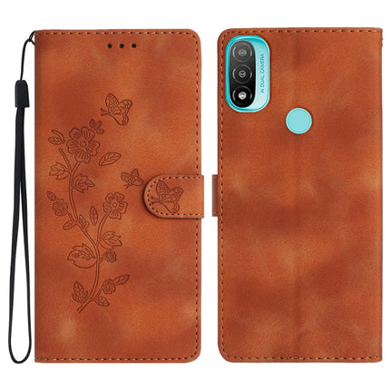 Flower Butterfly Embossing Pattern Leather Phone Case, For Motorola Moto G22, For Motorola Moto E20 / E30 / E40, For Motorola Moto G31 / G41, For Motorola Moto G60 / G40 Fusion