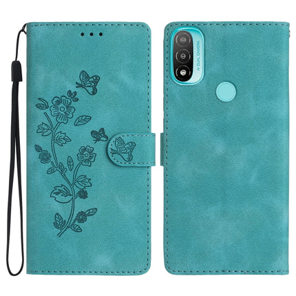 Flower Butterfly Embossing Pattern Leather Phone Case, For Motorola Moto G22, For Motorola Moto E20 / E30 / E40, For Motorola Moto G31 / G41, For Motorola Moto G60 / G40 Fusion