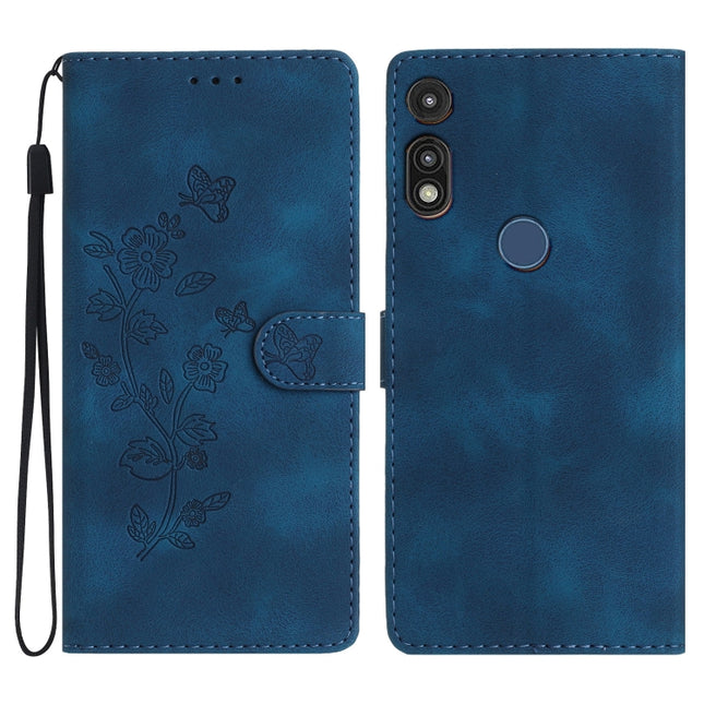 Flower Butterfly Embossing Pattern Leather Phone Case, For Motorola Moto G10 / G20 / G30, For Motorola Moto G50, For Motorola Moto G9 / G9 Play / E7 Plus, For Motorola Moto E 2020