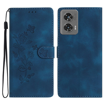 Flower Butterfly Embossing Pattern Leather Phone Case, For Motorola Moto G Play 2025, For Motorola Edge 50 5G, For Motorola Edge 50 Pro, For Motorola Edge 50 Fusion