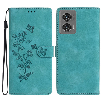 Flower Butterfly Embossing Pattern Leather Phone Case, For Motorola Moto G Play 2025, For Motorola Edge 50 5G, For Motorola Edge 50 Pro, For Motorola Edge 50 Fusion