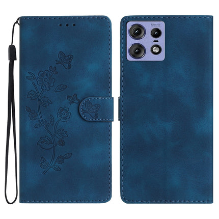 Flower Butterfly Embossing Pattern Leather Phone Case, For Motorola Moto G Play 2025, For Motorola Edge 50 5G, For Motorola Edge 50 Pro, For Motorola Edge 50 Fusion