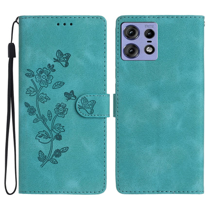 Flower Butterfly Embossing Pattern Leather Phone Case, For Motorola Moto G Play 2025, For Motorola Edge 50 5G, For Motorola Edge 50 Pro, For Motorola Edge 50 Fusion