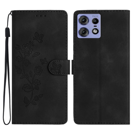 Flower Butterfly Embossing Pattern Leather Phone Case, For Motorola Moto G Play 2025, For Motorola Edge 50 5G, For Motorola Edge 50 Pro, For Motorola Edge 50 Fusion