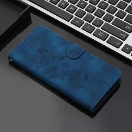 Flower Butterfly Embossing Pattern Leather Phone Case, For Motorola Moto G56 5G, For Motorola Moto E15, For Motorola Moto G05, For Motorola Moto G15
