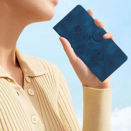 Flower Butterfly Embossing Pattern Leather Phone Case, For Motorola Moto G57 5G, For Motorola Moto G67 Power 5G, For Motorola Moto G86 Power, For Motorola Moto G86 5G